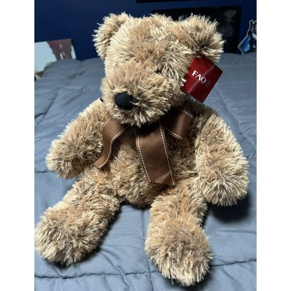 Two FAO Plush Bears: Schwartz 2015 Plush Teddy Bear 18